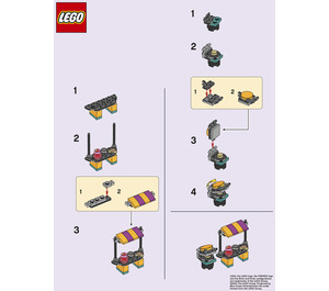 LEGO Andrea's Booth with Waffles Set 561905 Instructions