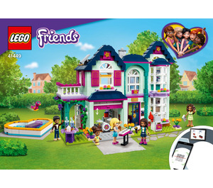 LEGO Andrea's Family House Set 41449 Instructions