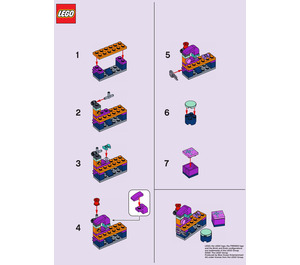 LEGO Andrea's fashion design studio 561802 Інструкції