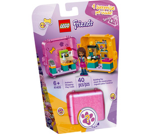 LEGO Andrea's Shopping Play Cube Set 41405 Packaging