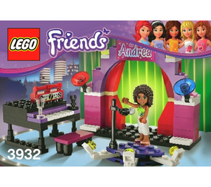 LEGO Andrea's Stage 3932 Instructions