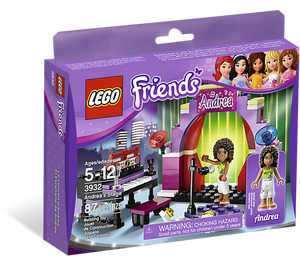 LEGO Andrea's Stage Set 3932 Packaging