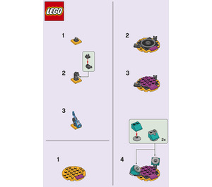 LEGO Andrea's Stage Set 561908 Instructions