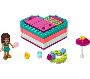 LEGO Andrea's Summer Heart Box 41384