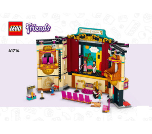 LEGO Andrea's Theatre School Set 41714 Instructions