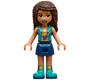 LEGO Andrea with Aqua Vest and Shoes Minifigure