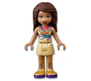 LEGO Andrea met Jungle Kleding Minifiguur