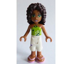 LEGO Andrea with Lime Music Top Minifigure