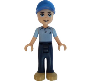 LEGO Andrew mit Hut Minifigur