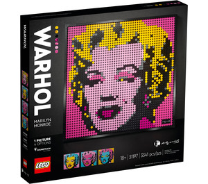 LEGO Andy Warhol's Marilyn Monroe 31197 Packaging