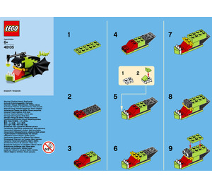 LEGO Angler Vis 40135 Instructions