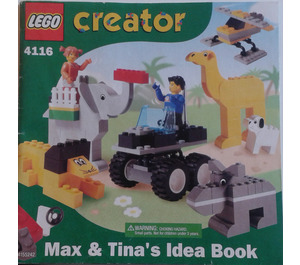 LEGO Tier Adventures Eimer 4116 Instructions