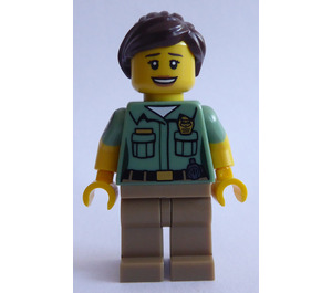 LEGO Djur Control Officer Minifigur