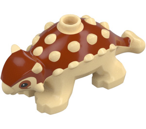 LEGO Ankylosaurus Baby met Vleeskleur (106408)