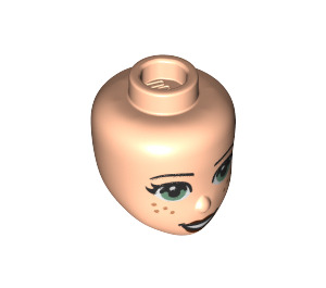 LEGO Ann Female Minidoll Head (48262 / 92198)