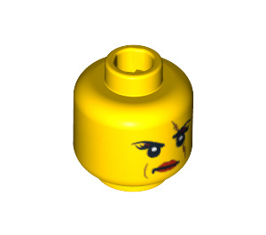 LEGO Ann Lee Head (Recessed Solid Stud) (10588 / 15251)