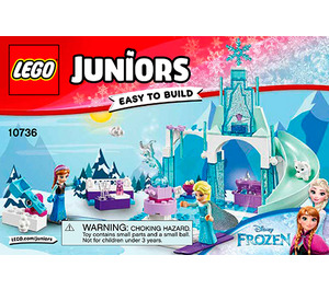 LEGO Anna en Elsa's Frozen Playground 10736 Instructions