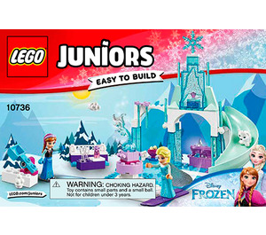 LEGO Anna and Elsa's Frozen Playground 10736 Instruktioner