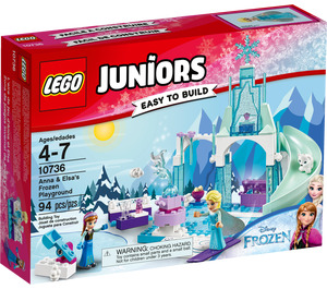 LEGO Anna and Elsa's Frozen Playground Set 10736 Packaging