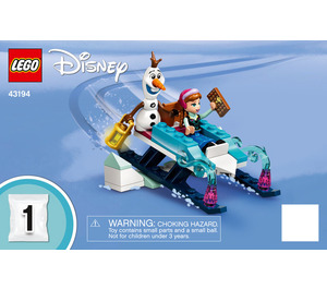 LEGO Anna and Elsa's Frozen Wonderland 43194 Instructions