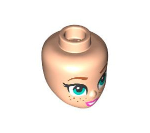 LEGO Anna Female Minidoll Head (92198 / 103962)