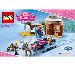 LEGO Anna & Kristoff's Sleigh Adventure 41066 Instrucciones