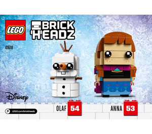 LEGO Anna & Olaf Set 41618 Instructions