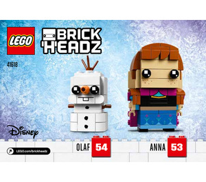 LEGO Anna & Olaf 41618 Instruktioner