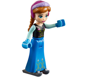 LEGO Anna with Blue Skirt and Ice Skates Minifigure