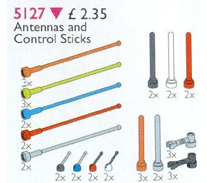 LEGO Antennas and Control Sticks Set 5127