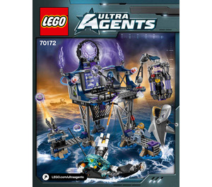 LEGO AntiMatter's Portal Hideout Set 70172 Instructions