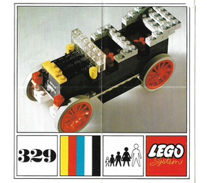 LEGO Antique Car 329-1 Istruzioni