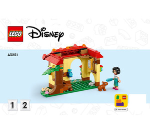 LEGO Antonio's Animal Sanctuary Set 43251 Instructions