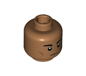 LEGO Apache Chief Minifigure Head (Recessed Solid Stud) (3626 / 36135)