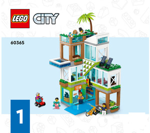 LEGO Apartment Building Set 60365 Instructions