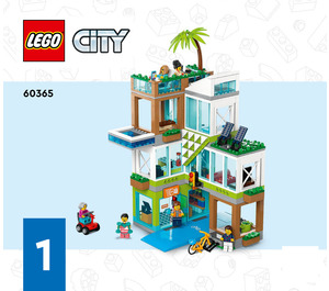 LEGO Apartment Building 60365 Instruktioner