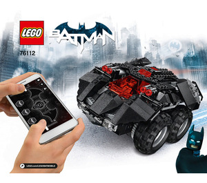 LEGO App-Controlled Batmobile Set 76112 Instructions