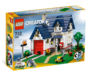 LEGO Apple Tree House Set 5891 Packaging