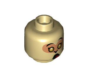 LEGO Apprentice Monkey King Minifigure Head (Recessed Solid Stud) (3626 / 76848)