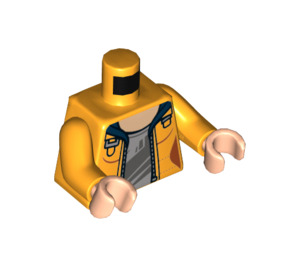 LEGO April O'Neal Minifig Torso (973 / 76382)