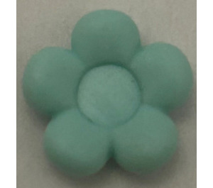 LEGO Aqua 2 x 2 Small Flower with 5 Petals with Click (45453 / 46279)