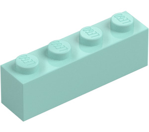 LEGO Aqua Brick 1 x 4 (3010 / 6146)