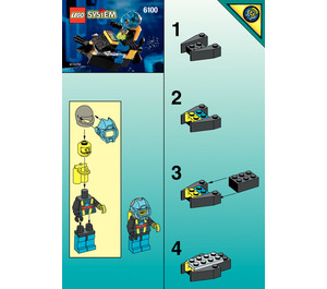 LEGO Aqua Dart Set 6100 Instructions