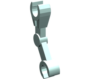 LEGO Aqua Minifig Mechanical Bent Arm (30377 / 49754)
