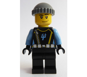 LEGO Aqua Minifigur