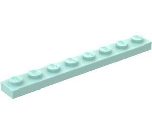 LEGO Aqua Plate 1 x 8 (3460)