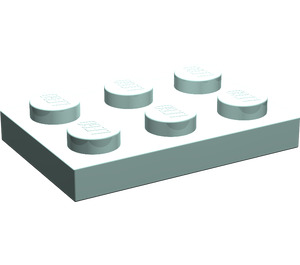LEGO Aqua Plate 2 x 3 (3021)