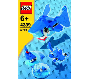 LEGO Aqua Pod  4339 Instructions