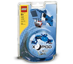 LEGO Aqua Pod  Set 4339 Packaging