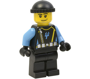 LEGO Aqua Raider with Cap Minifigure